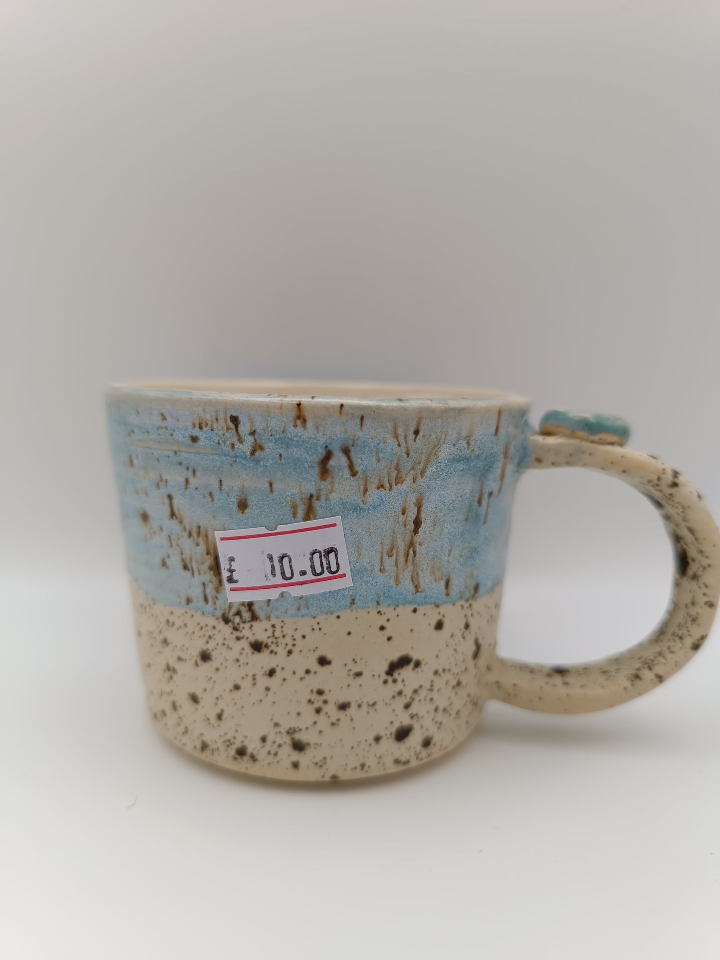 Sky blue Drip mug