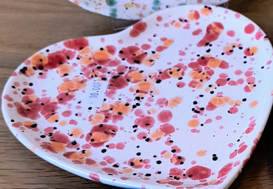 Heart shaped trinket dishes