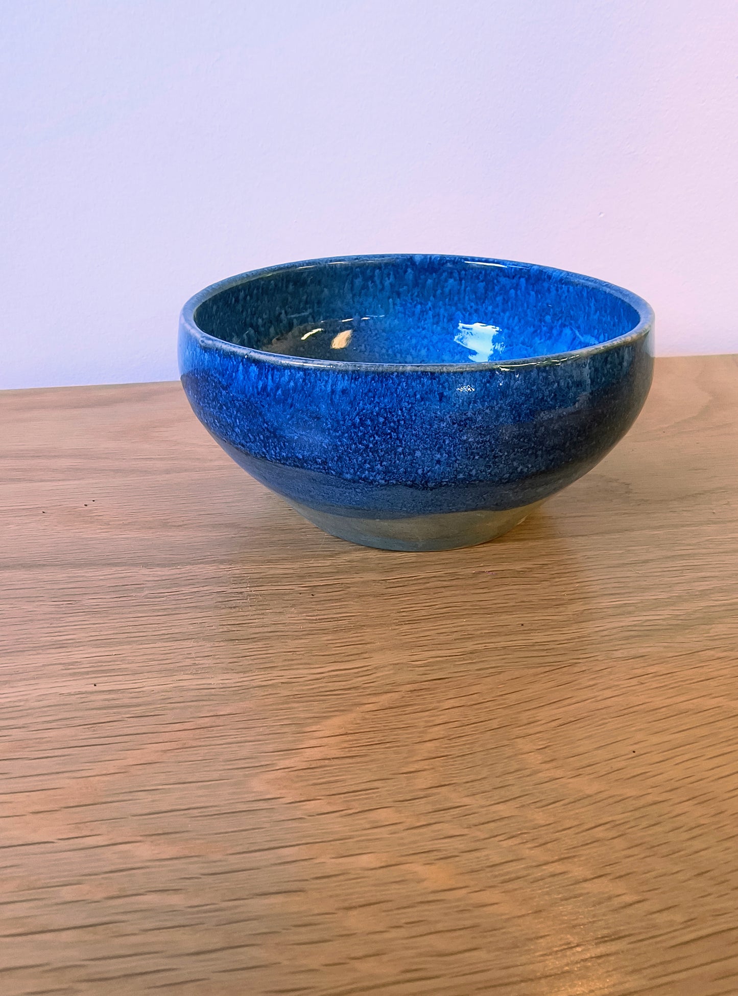 Small Blue Cereal Bowl