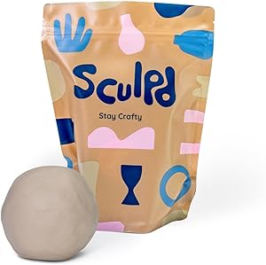 1KG Sculpd Air Dry Clay Bag